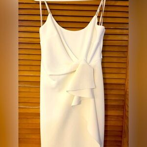 Tesla Cami Strap Asymmetrical knee length dress